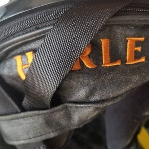 Vintage motorcycle helmet